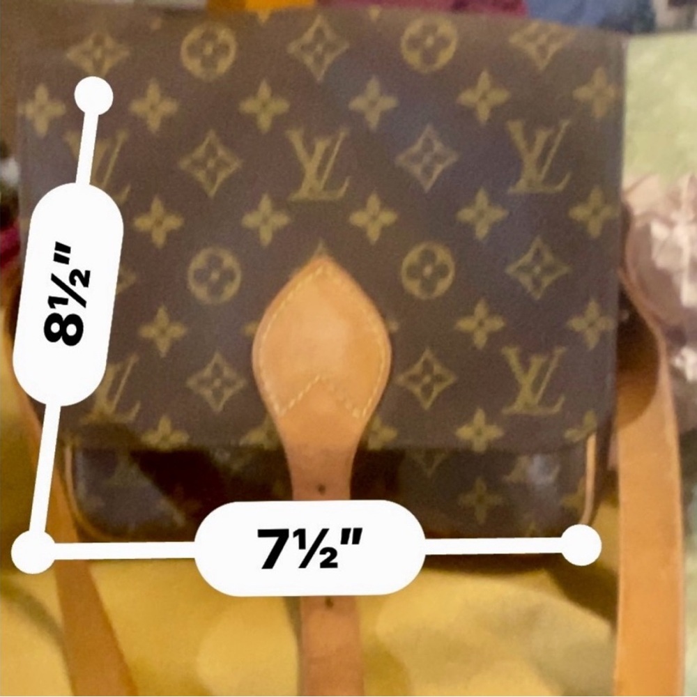 Louis Vuitton Dark Brown Monogram Messenger Bag - Picture 9 of 9